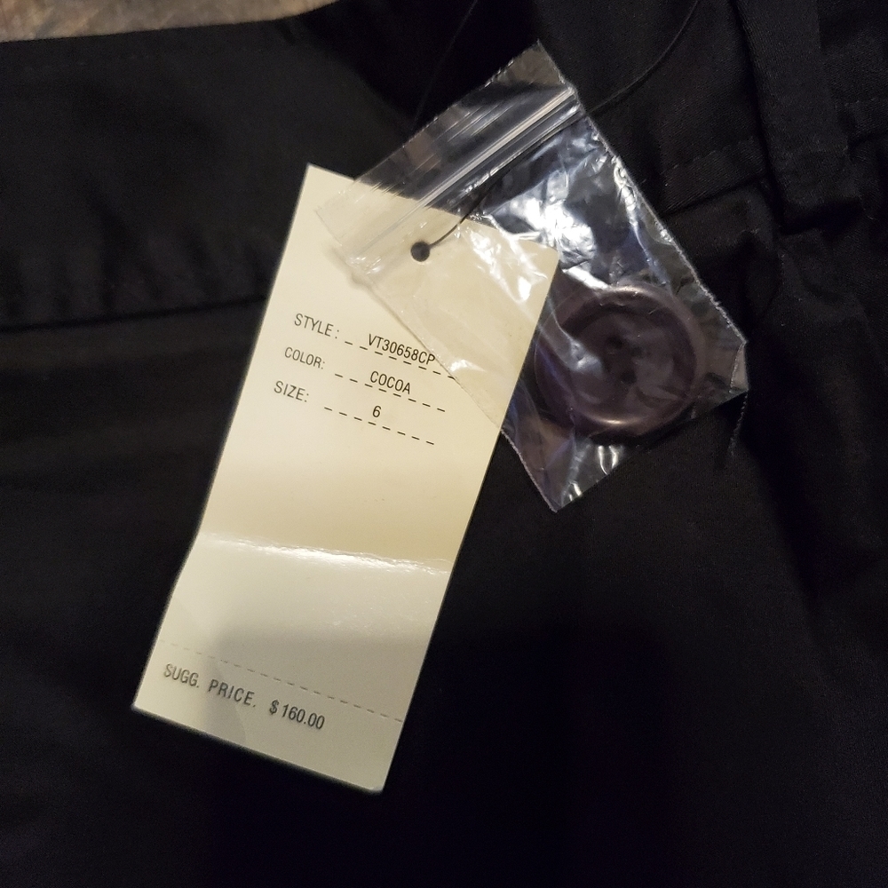 Women's Vertigo Paris Black Dress Pants - Picture 5 of 9